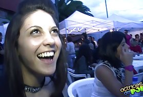 Vídeos pornô, big black en el salão erotico de barcelona