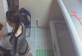 Voyeur webcam garota nua solário nu câmara
