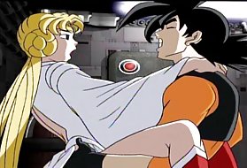 Retro pornô fotografias a cores das estrelas, bolas de son goku parte 2 (m), filho de